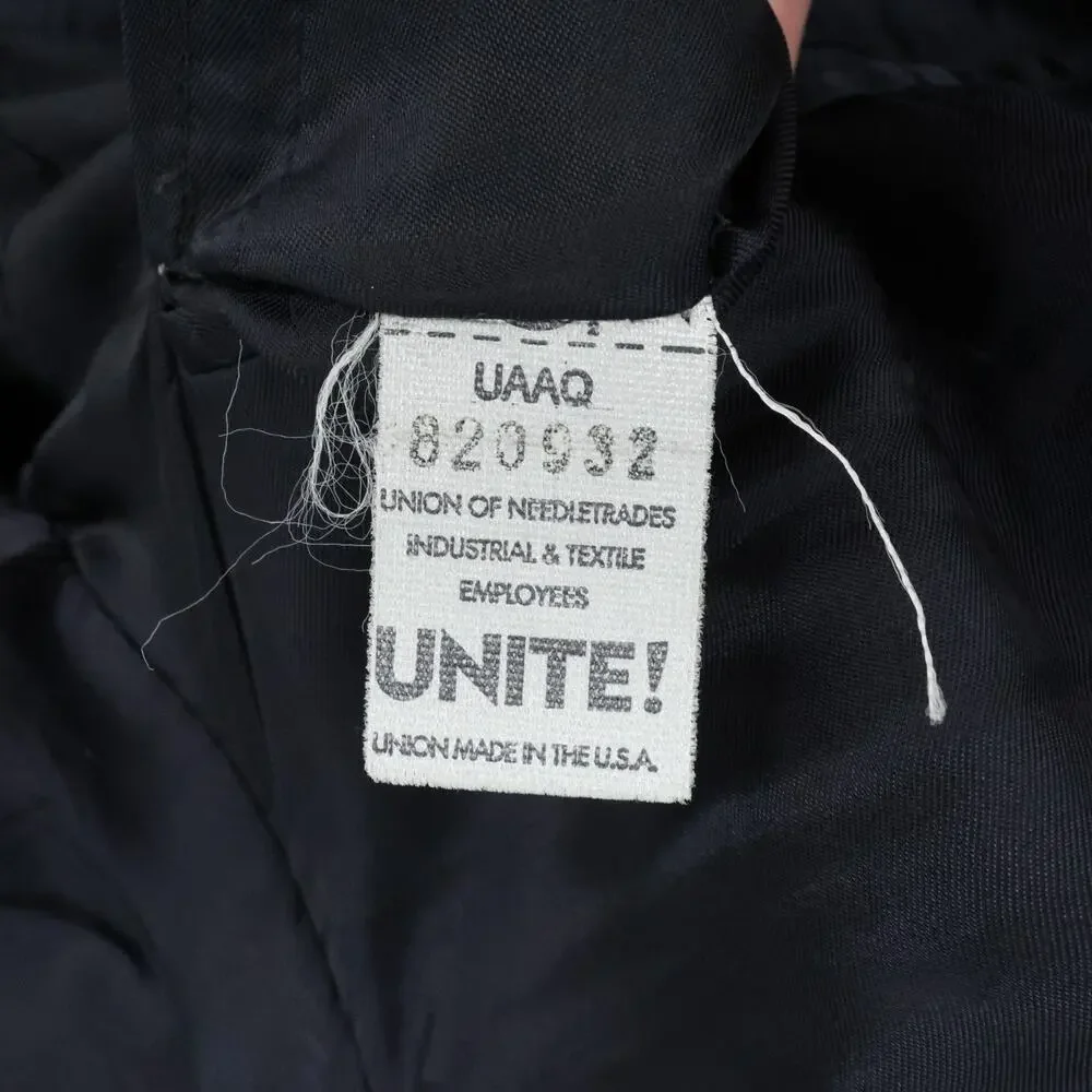 Hart Schaffner Marx Sport Coat Mens 46R Blue Plaid Wool Jacket Lined Career - Picture 16 of 16